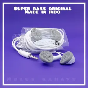 Headset Smsung Ori Super Bass Stereo Dan Suara Jernih Ngebass , Support Ke semua Hp Yang Menggunakan Jack 3.5m Handsfree Earphones Headphone Handphone Putih Microphone