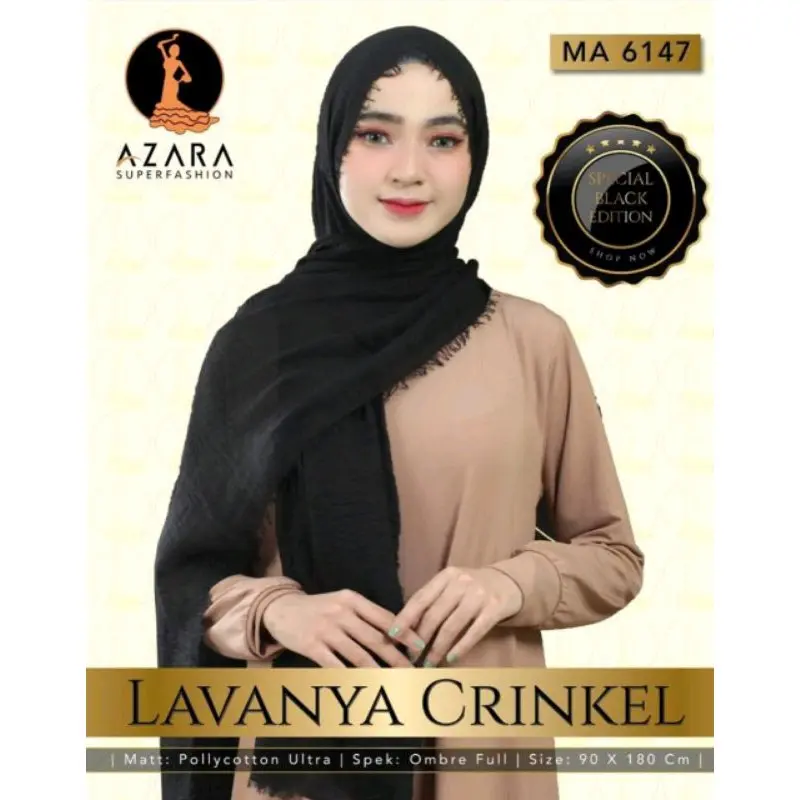 Pashmina Lavanya Crinkle By azara Pasmina cringkle 0