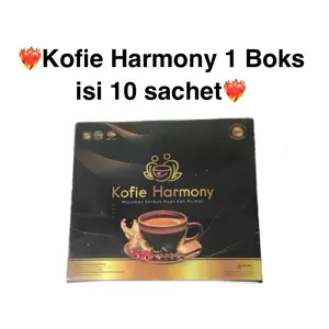 Kofie Harmony 1 Boks isi 10 sachet Kopi untuk kesehatan Bpom