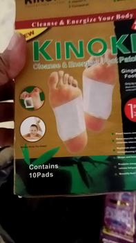 Product Review of PRomo Paket 5 Box isi 50 pcs koyo kinoki Gold Detox foot pads menyerap racun dalam tubuh from A**a A**7 0