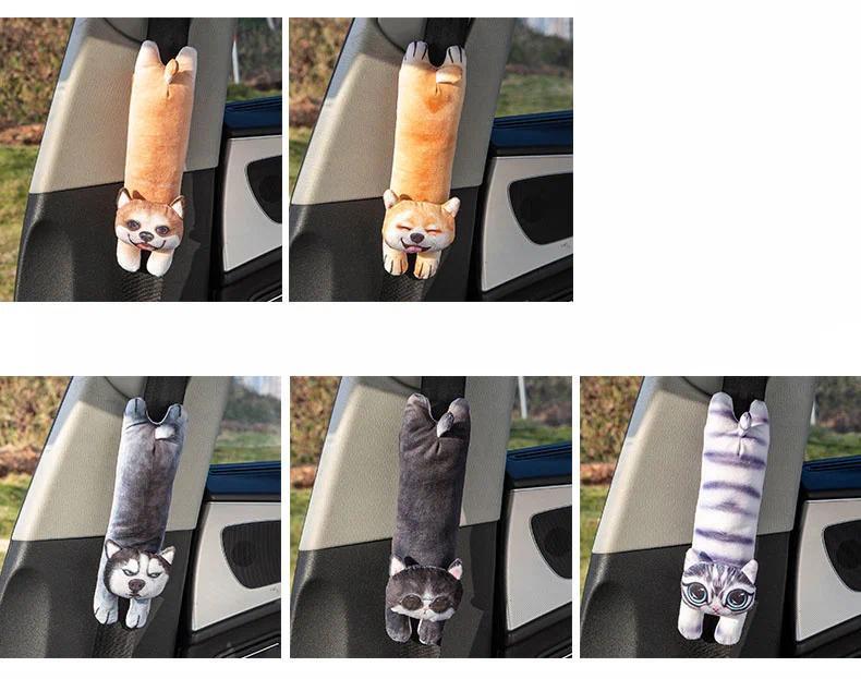 Product Introduction of Car Pillows Headrest Neck Cushion Auto Supplies Car Shoulder Pad Accessories Cervical Cushion Woman Travel 3D Animal Soft Pillow 15