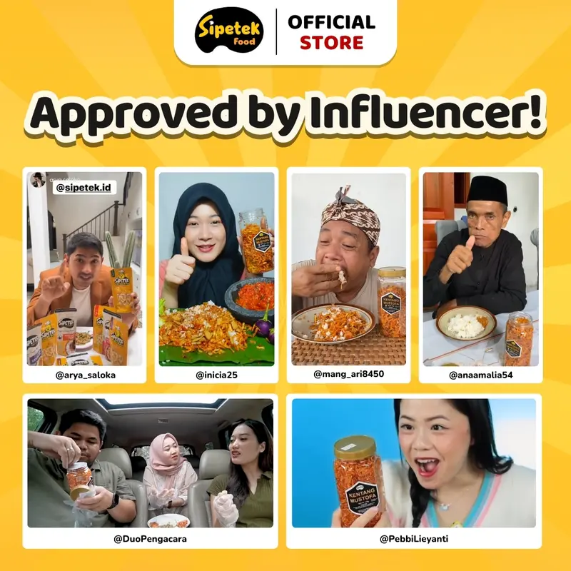 [Spesial] - Paket Bundling Kentang Mustofa dan Teri Crispy Toples Sipetek 3