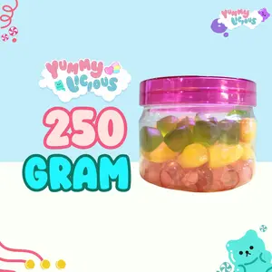 [HALAL] YUMMYLICIOUS PERMEN GUMMY CANDY JELLY VIRAL 250GR TOPLES MIX TIDAK BISA REQUEST