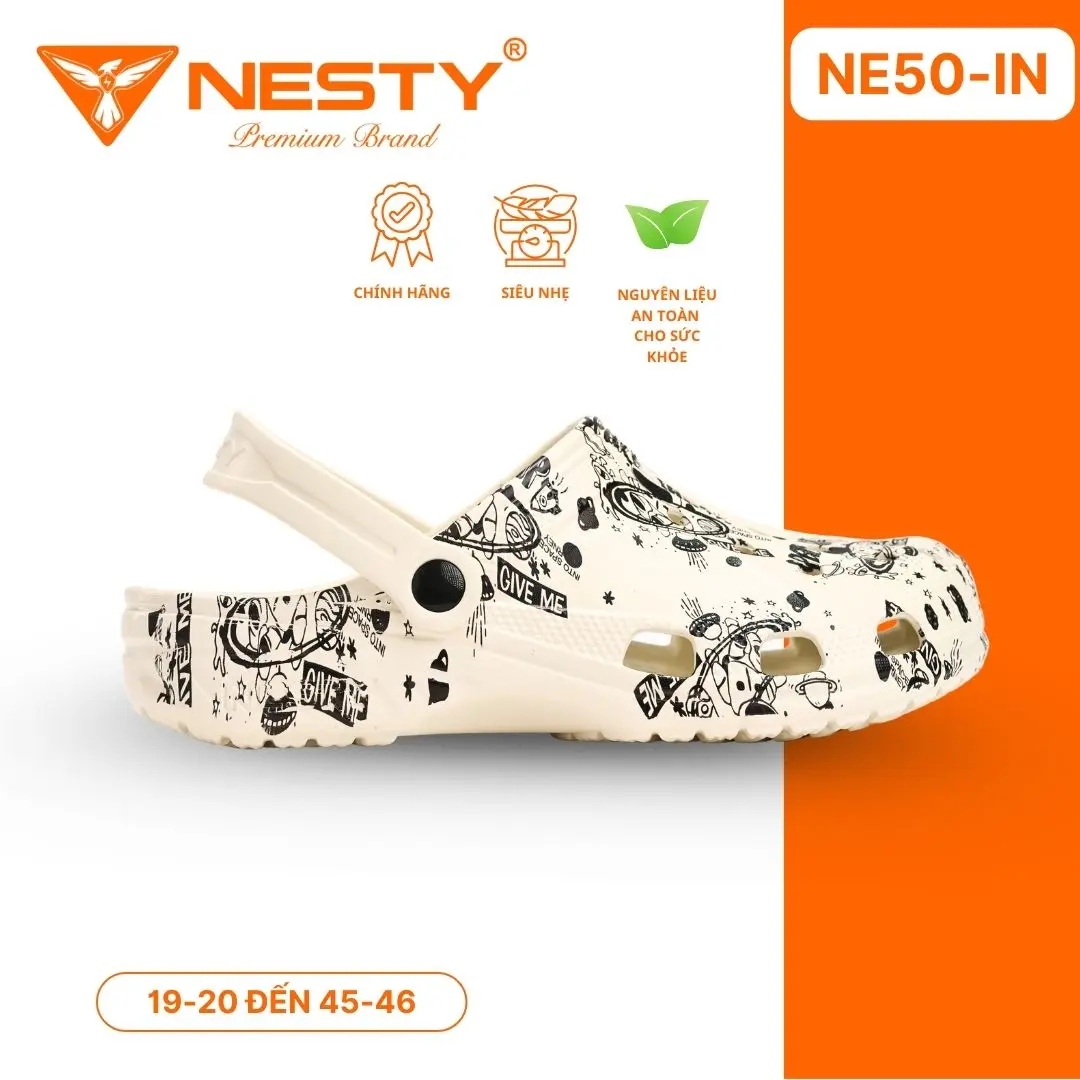 DÉP SỤC CAO CẤP GIA ĐÌNH NESTY IN HỌA TIẾT PHI HÀNH GIA MÃ NE50-IN