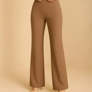 Losse Pants Flare Skirt Scuba Cutbray Kulot Muslim OOTD Premium Karet Melar Wanita Celana Panjang Zipper Nyaman Putih Hitam Kantor Kerja Bawahan Formal Allsize Jumbo