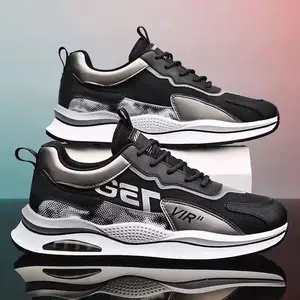 Sepatu Sneakers Pria Sporty Casual Trendy dengan Desain Modern Anti-slip Nyaman untuk Casual & Olahraga Ringan Sepatu cowok
