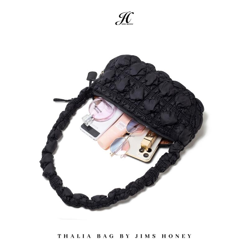 JIMS HONEY Tas Wanita Thalia Bag Tas Selempang Puffy Sling Bag Kulit 4