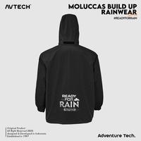 Gambar AVTECH - Jas Hujan Pria Wanita Raincoat Rainwear Mantel Outdoor Motor Waterproof Build Up - MOLUCCAS - Hitam, L dari Avtech Adventure Technology Kota Administrasi Jakarta Timur 3 Tokopedia
