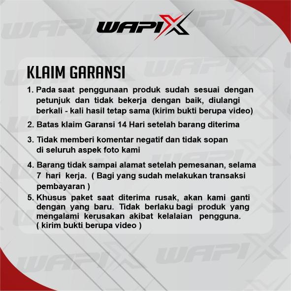 WAPIX - TIRE POLISH -  Ban Kendaraan Wet Look Hitam Mengkilap dan Tahan Lama   ban semir motor 5