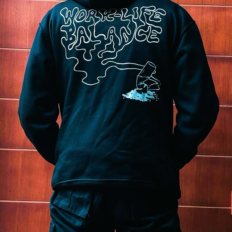 Supervision Hoodie Pria - Work Life Balance 2
