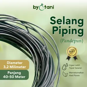 Selang air Piping Diameter Total 3,2 mm Panjang 40-50 Meter drip irigasi kecil