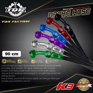 Selang Rem TQ6 K3 60 cm 90 cm Universal Original - Motorcycle