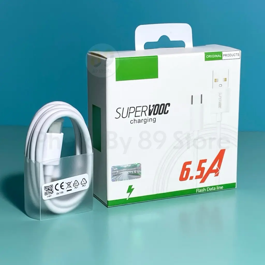 Kabel Data Type C O*PO SUPER VOOC WHITE 20W 30W 33W 65W 67W 80W Original Fin* X8 Pro/X8/R*no 12 Pro/12/12F/11 Pro/10 Pro/9 Pro/8 Pro/7 Pro/6 Pro/5 Pro/A3X/A3/A3 Pro/A60/A18/A78/A98/A77S/A79/A96/A97 Data Cable Charger Fast Charging Tipe C Series ORI 100%