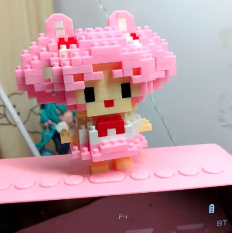 Nano Block Bricks Mini Model DIY Karakter Kartun Mainan Balok Susun Edukasi Anak 6