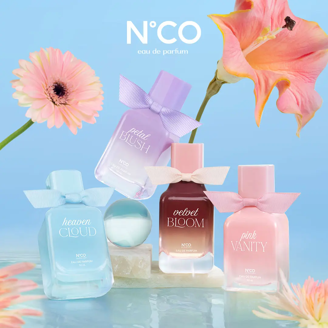 [Package] NCO Pink + Heaven + Petal + Velvet EDP