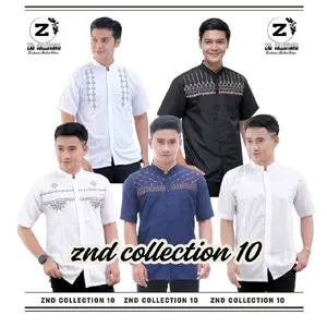 koko Big size jumbo xxl xxxl koko bordir Dewasa lengan pendek znd collection10 Katun Katun