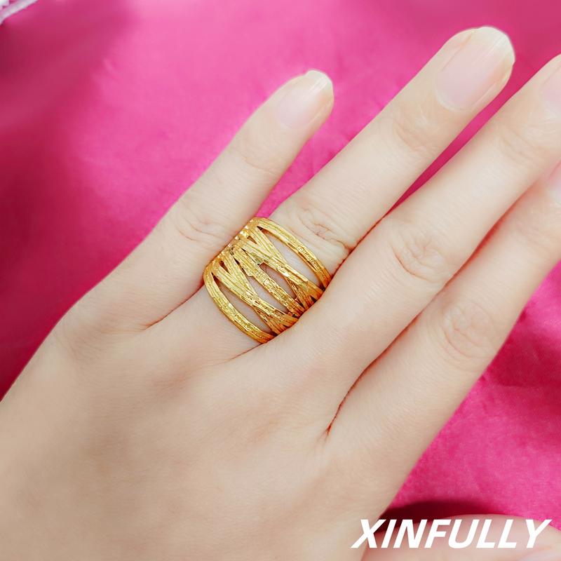 Product Introduction of Vintage Craft Multi-Layered Line Rings Open Ring Women's Rings 5