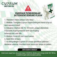 Gambar Detergent Cuprum Motor Oil | Super Flush dari Cuprum Indonesia Kab. Bekasi 3 Tokopedia