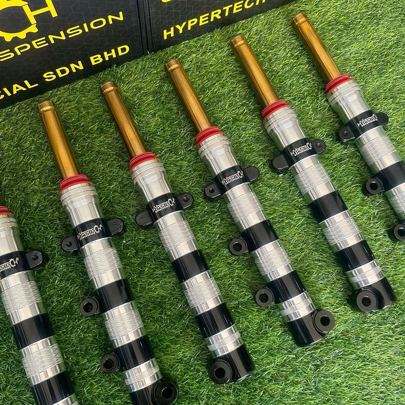 Hypertech Pro Rx 8 Y15 100% Original Hypertech fork lay Y15 Y16 batang besar gold chrome ...