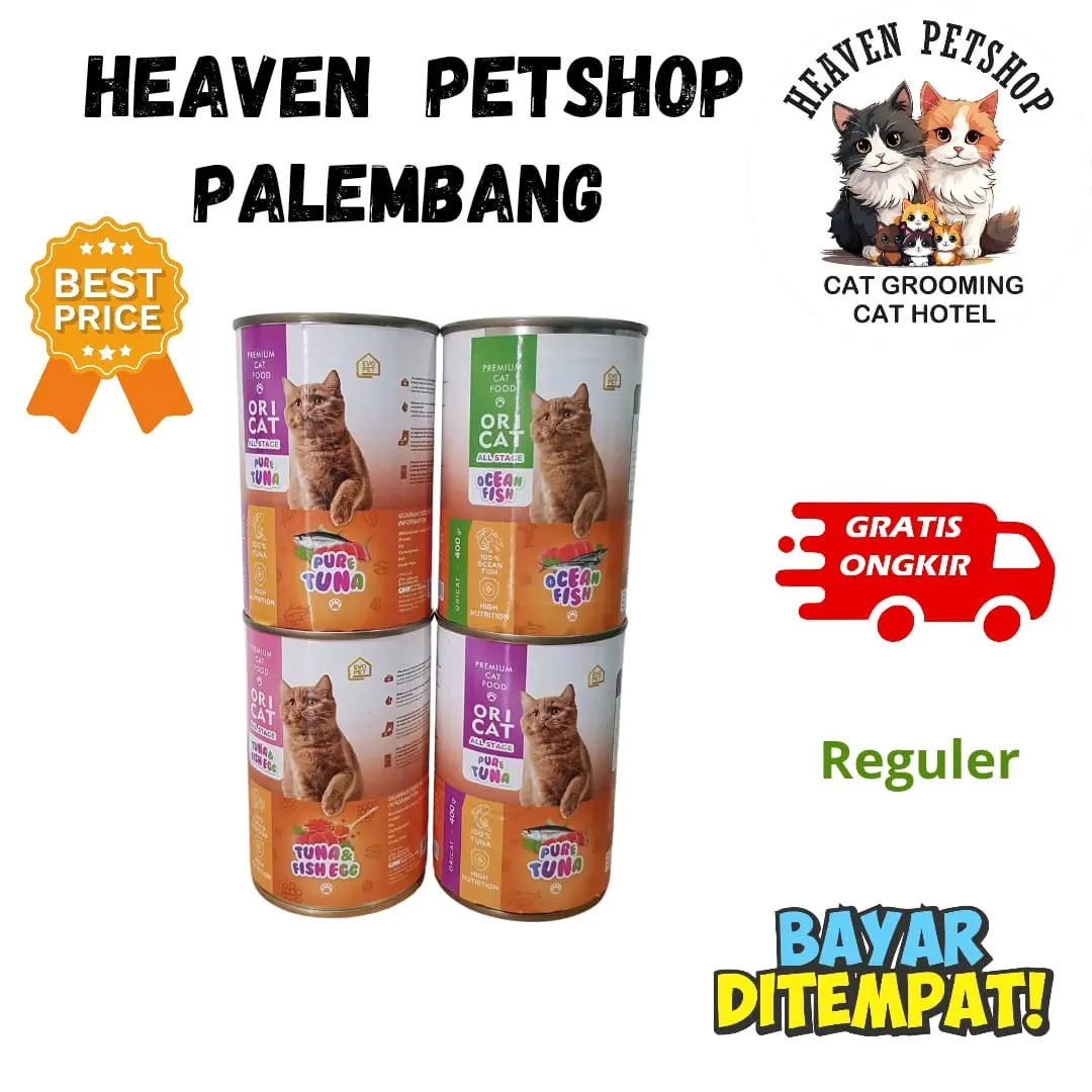 Makanan Kucing Ori Cat Kaleng 400gr Terbaik