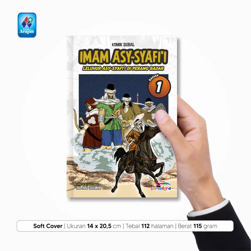 Komik Serial Imam Syafii Jalur Keturunan dan Leluhur Imam Syafii dalam Perang Badar Bersama Nabi Muhammad SAW Kartun Manga Islami 2
