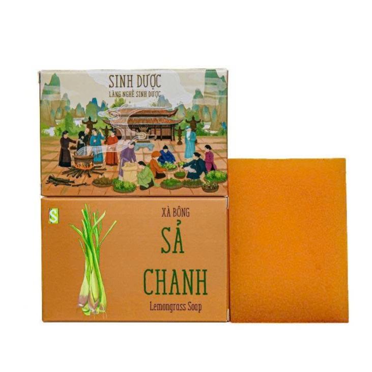 Xà bông sinh dược sả chanh xà phòng tắm chiết xuất nguyên chất từ thảo mộc thiên nhiên Dưỡng Body Skincare
