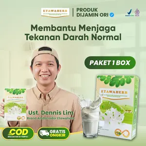 Etawaherb Susu Kambing Etawa Kelor Premium Bantu Normalkan Hypertensi Kolesterol 200g 1 Box