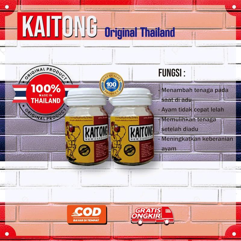 Kaitong Jamu Ayam laga Thailand Original By Antony Pjf 1