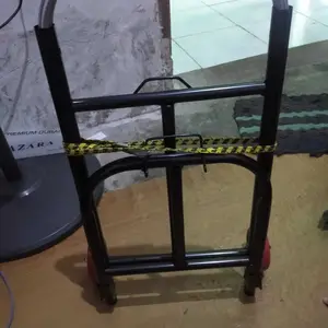 Troli Tarik Lipat Pengangkat Galon Box Troley Dorong Barang Portable Multifungsi