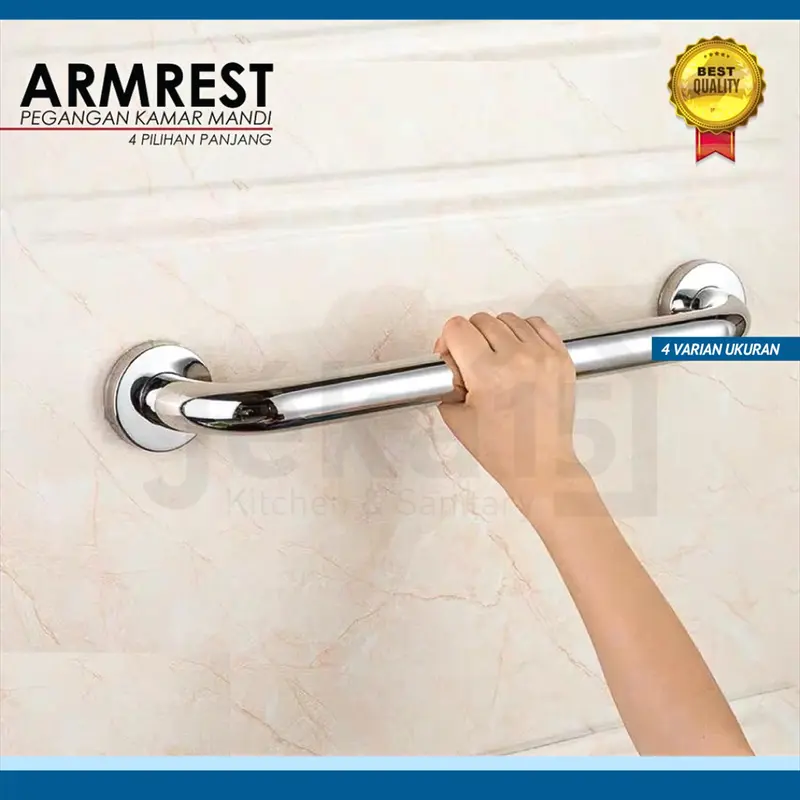 Pegangan Bathtub | Pegangan Kamar Mandi Stainless Steel Glossy 0