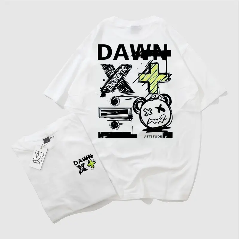 KAOS STREETWEAR DISTRO PRIA WANITA LENGAN PENDEK UNISEX FULL TAG BAHAN COTTON COMBED 30S 5