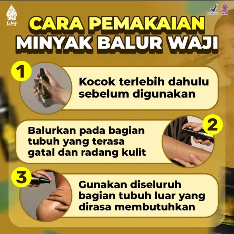 Minyak Waji 2 Botol Serbaguna Solusi Untuk Pegal Linu Infeksi Kulit Dan Menghilangkan Rasa Gatal 3
