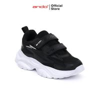Gambar Ando Official Sepatu Sneakers Bionic 01 V Remaja - Hitam/Putih - Hitam/Putih, 38 dari Ando Official Store Kota Bekasi 2 Tokopedia