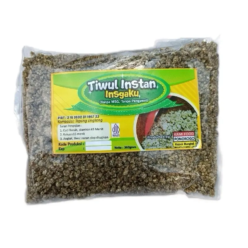 Nasi Tiwul Instan InsGaku / Nasi Oyek Tiwul Nikimura GRADE A 360gr