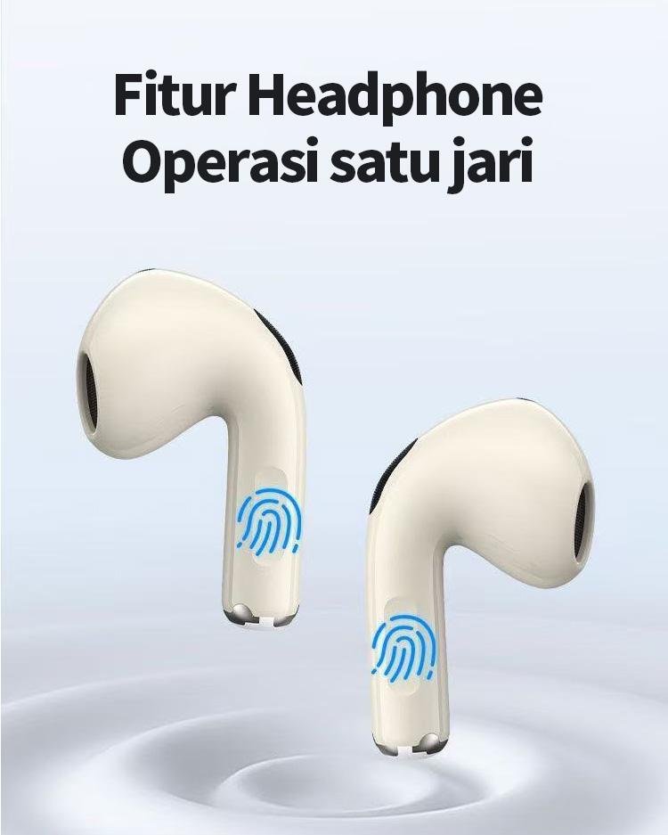 Lenovo thinkplus New Air Pro Earphone Bluetooth Nirkabel Sejati Headphone Suara HiFi Latensi Rendah Pengurangan Kebisingan Earbud untuk iPhone Android