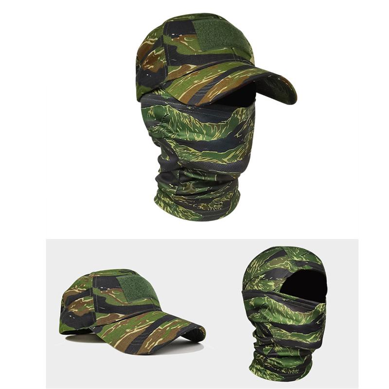 Product Introduction of Mũ Rằn Ri Cho Nam, Balaclava Đi Bộ Đường Dài Trong Rừng, Che Toàn Bộ Khuôn Mặt, Mũ Đội Đầu Quân Đội, Mũ Đạp Xe Thoáng Khí Cho Nam, Chống Tia UV, Mùa Hè 14