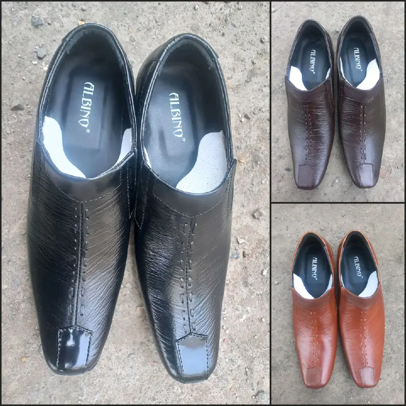 sepatu fentofel kulit Pria Kerja Shoes 0