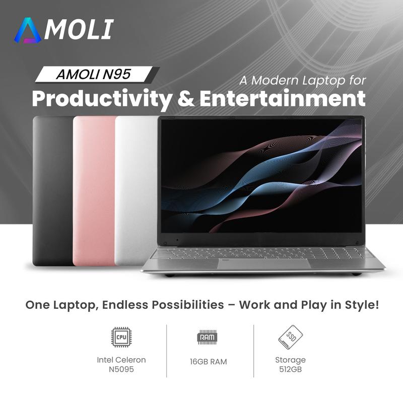 terbaru 2024 promo AMOLI Laptop baru 16