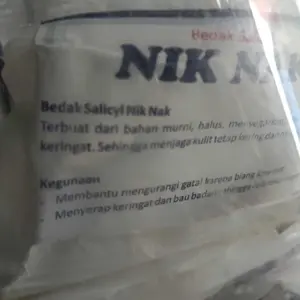 Bedak Salicyl Nik Nak Isi 12 Sachet
