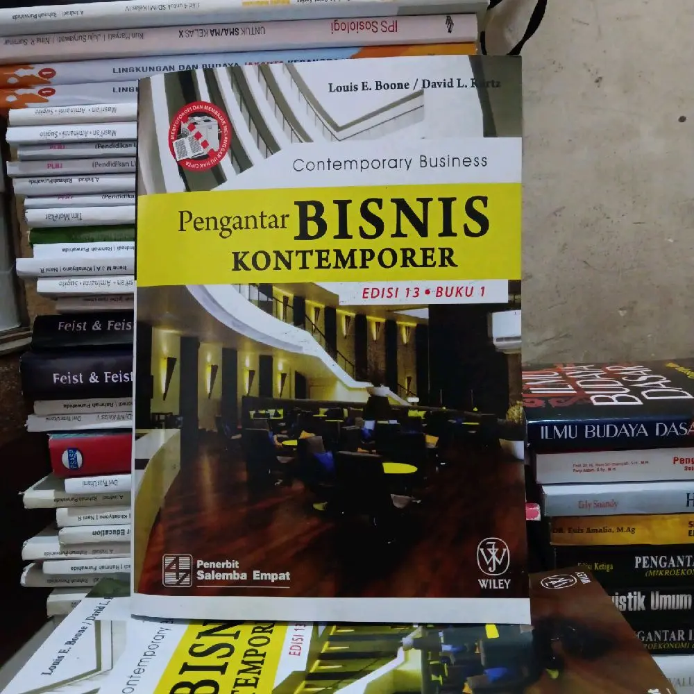 Buku Pengantar  Bisnis Kontemporer Edisi 13 Buku 1 by Louis E. Boone