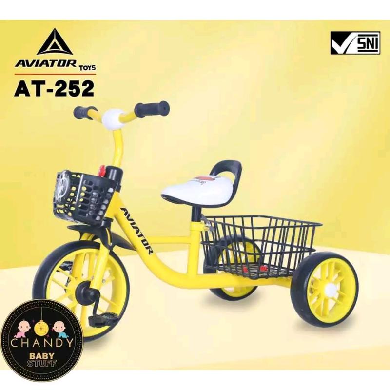 SEPEDA ANAK RODA TIGA TERBARU TRICYCLE AVIATOR AT 252 6
