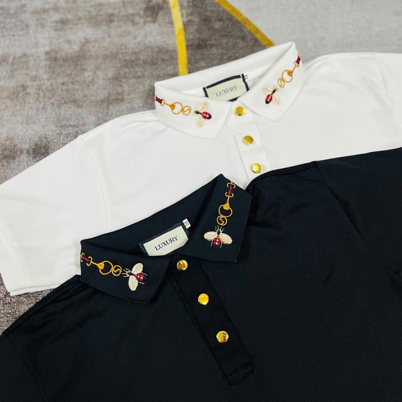 Áo thun nam cao cấp thun thêu Móc Xích phối cổ chuẩn đẹp chất liệu 4 chiều form đẹp bảo hành 3 tháng đổi trả trong 7 ngày