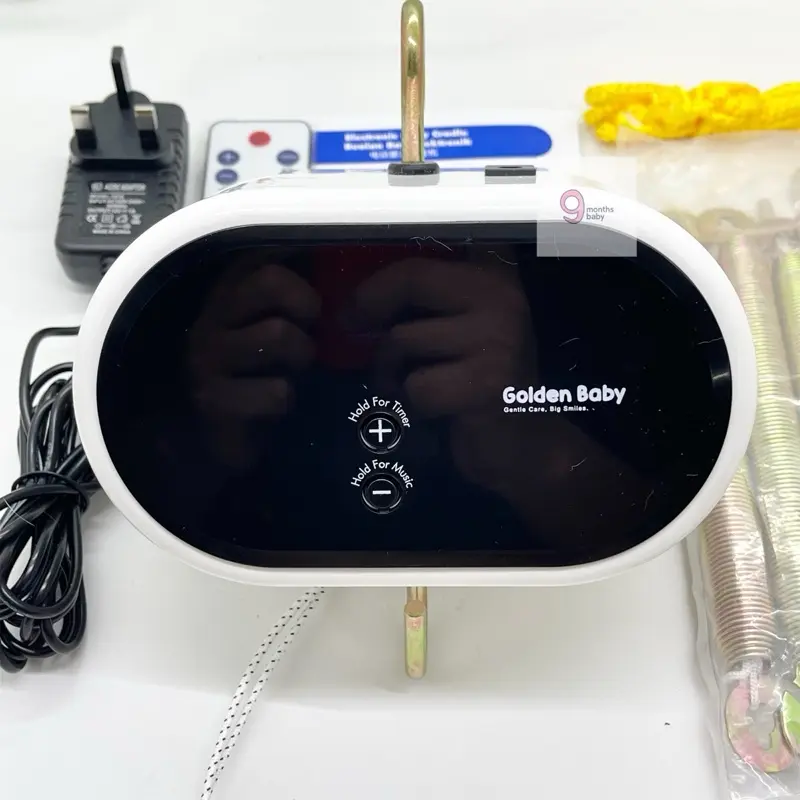 Makassar - Ayunan Listrik Golden Baby Remote Control + Musik + Timer / Ayunan Bayi Elektrik / Ayunan Elektrik