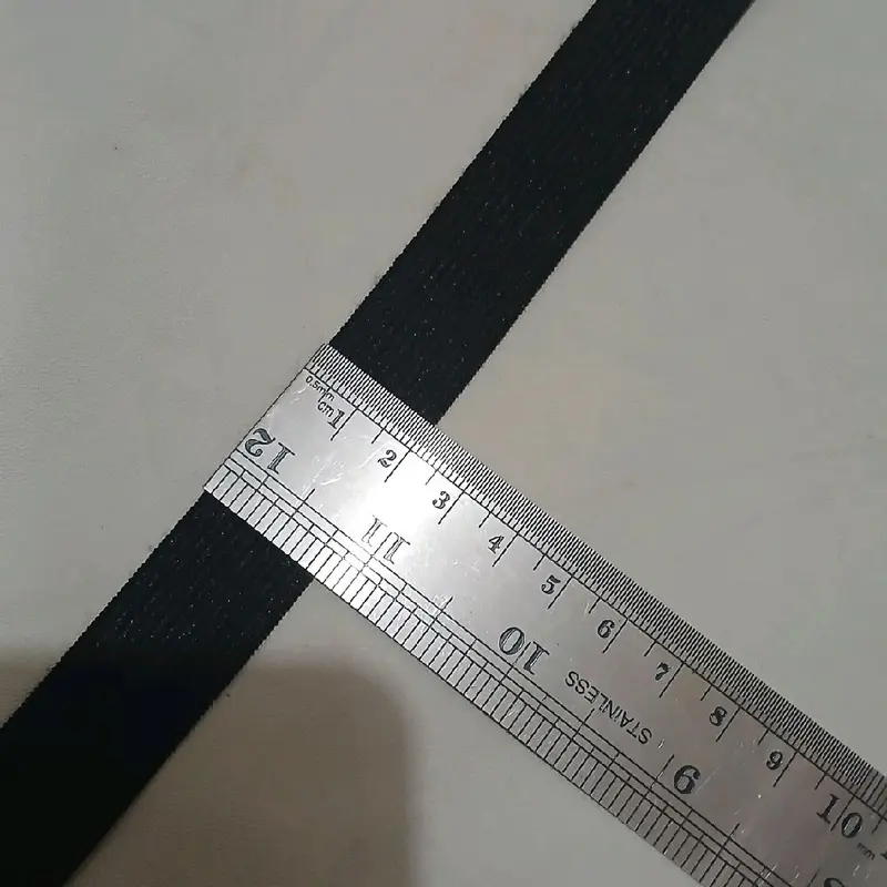Karet Pinggang/karet boxer/karet kolor perrol  Putih Hitam 4