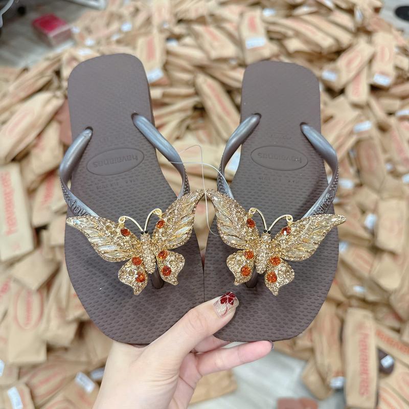DÉP HAVAIANAS ĐẾ VUÔNG NÂU SOCOLA 25 - Linda Trần's Store