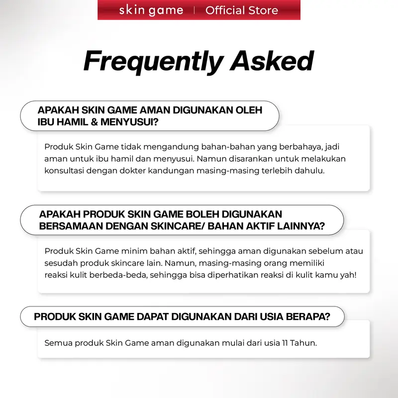 Skin Game Kind Cream Moisturizer - Pelembab Wajah (Skin Barrier) 7