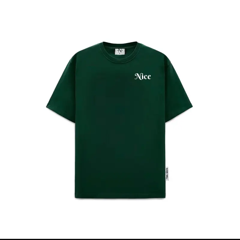 Áo thun The Nice in cao thành 100 cotton co giản 4 chiều , thoáng mát , chất mịn mềm mại - From Áo T- Shirt Nam Menswear mẫu logo 2 5