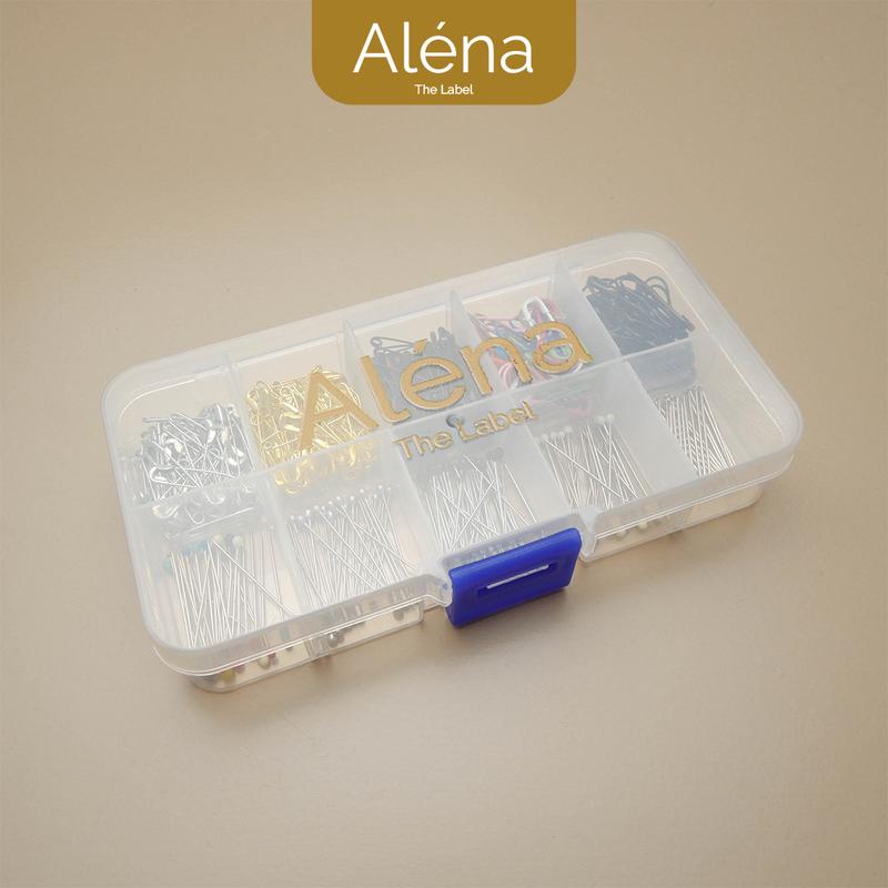 Alena - Paket Lengkap Pentul Peniti 1 Set Anti Ribet | 022 Hijab 2