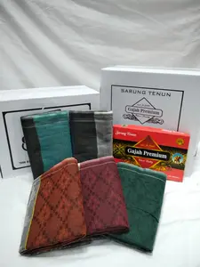 GROSIRR (Isi 10pcs Sarung Tenun Pria Dewasa) Souvenir Umrah/Tahlilan. TERMURAH  TERBEST SELLERRRRR