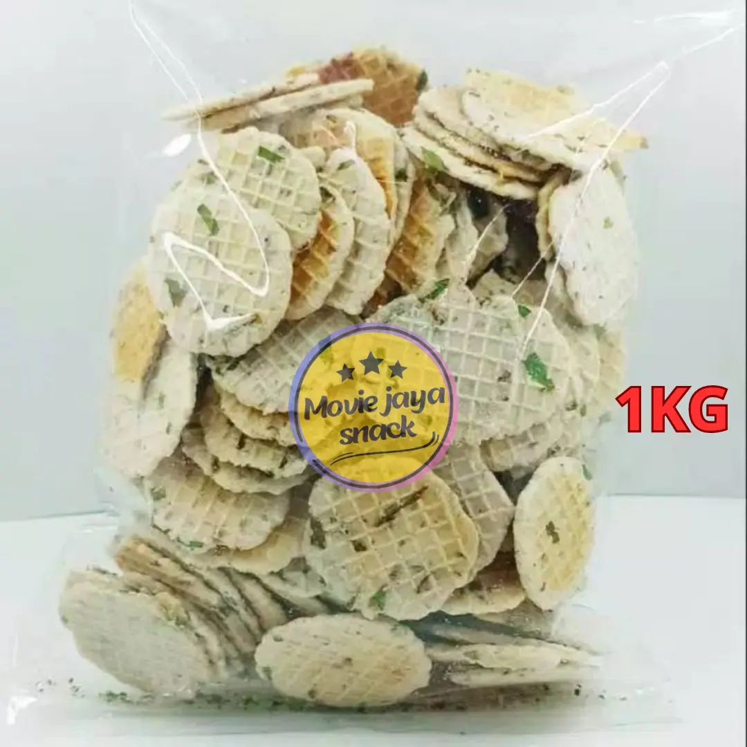 Kue Gapit Simpring Gurih Renyah Varian Rasa Kacang Kencur Keju Bawang Non Kolestrol Khas Cirebon